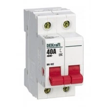 Schneider Electric 17024DEK Выключатель-разъединитель ВН-102, 2P, 40 А