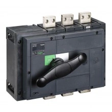 Рубильник Schneider Electric Interpact INS 1000А 3P, фронтальное исполнение