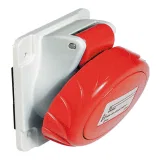 Schneider Electric 81295, розетка промышленная PratiKa 125 А, 380 В, IP67, угловая