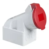 Schneider Electric 83121, розетка настенная 32 А, 3P+N+E, IP44, 400 В
