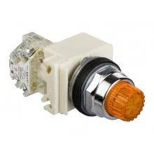 Кнопка Schneider Electric Harmony 30 мм, 230В, IP66, Оранжевый