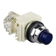 Кнопка Schneider Electric Harmony 30 мм, 230В, IP66, Синий