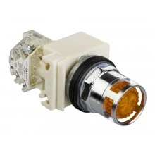 Кнопка Schneider Electric Harmony 30 мм, 24В, IP66, Оранжевый