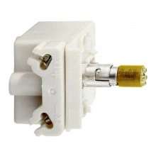Сигнальный модуль Schneider Electric Harmony, 30мм, 24В, AC/DC, Оранжевый