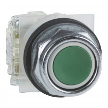 Кнопка Schneider Electric Harmony 30 мм, IP66, Зеленый