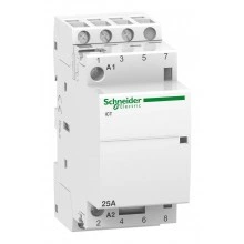 Модульный контактор Schneider Electric iCT 3P 25А 400/240В AC
