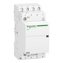 Модульный контактор Schneider Electric iCT 4P 20А 400/240В AC