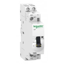 Модульный контактор Schneider Electric iCT 2P 16А 230/220В AC