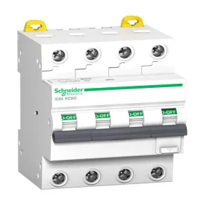Дифавтомат Schneider Electric Acti9 4P 20А ( C ) 6 кА, 30 мА ( AC ), A9D57420 (ШНАЙДЕР) Дифавтомат Schneider Electric Acti9 4P 20А ( C ) 6 кА, 30 мА ( AC ), A9D57420 (ШНАЙДЕР)