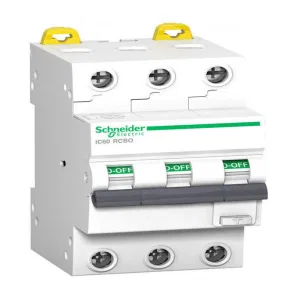Дифавтомат Schneider Electric Acti9 3P 16А ( C ) 6 кА, 30 мА ( A ), A9D67316 (ШНАЙДЕР) Дифавтомат Schneider Electric Acti9 3P 16А ( C ) 6 кА, 30 мА ( A ), A9D67316 (ШНАЙДЕР)