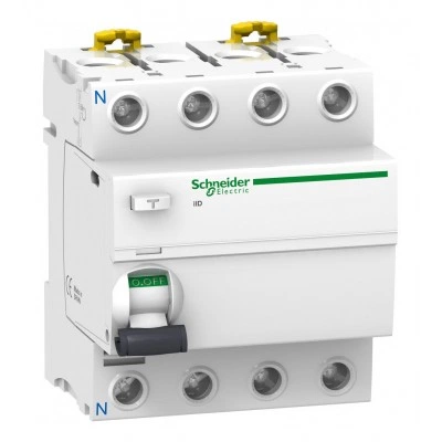 УЗО Schneider Electric Acti9 4P 100А 300мА (A) УЗО Schneider Electric Acti9 4P 100А 300мА (A)
