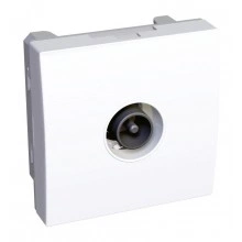 Schneider Electric ALB44311, ТВ-розетка оконечная, белый