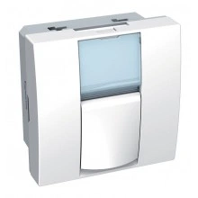 Розетка компьютерная RJ45 Cat.6 Schneider Electric ALTIRA, белый