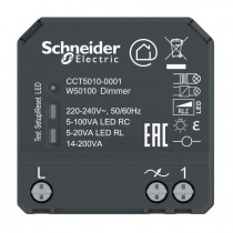 Модуль светорегулятора Schneider Electric UNICA NEW, 200 Вт, CCT5010-0001