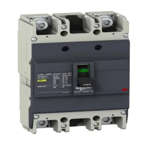 Силовой автомат Schneider Electric Easypact EZC 250, TM-D, 36кА, 3P, 150А (ШНАЙДЕР) Силовой автомат Schneider Electric Easypact EZC 250, TM-D, 36кА, 3P, 150А (ШНАЙДЕР)