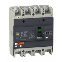 Силовой автомат Schneider Electric Easypact EZC 250, TM-D c диф защитой, 36кА, 4P, 125А