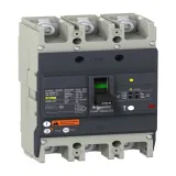 Силовой автомат Schneider Electric Easypact EZC 250, TM-D c диф защитой, 25кА, 3P, 80А