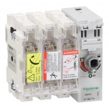Schneider Electric TeSys GS GS2F3 - рубильник с предохранителем, 3P, 50 А, 14x51
