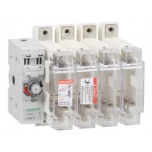 Рубильник с предохранителем Schneider Electric TeSys GS 100А 4P, 22X58
