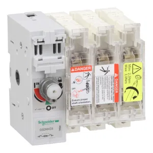 Рубильник с предохранителем Schneider Electric TeSys GS 125А 3P, 00 (ШНАЙДЕР) Рубильник с предохранителем Schneider Electric TeSys GS 125А 3P, 00 (ШНАЙДЕР)