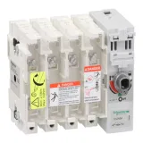 Schneider Electric GS2NB4, рубильник с предохранителем TeSys GS, 250 А, 4P, B1 B2 B3