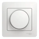 Schneider Electric GSL000136 Glossa светорегулятор поворотный, 600 Вт, белый
