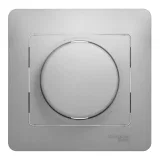 Schneider Electric GSL000337 — светорегулятор Glossa, 630 ВА, алюминий