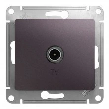 Розетка TV Schneider Electric GLOSSA, оконечная, сиреневый туман