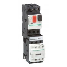 Пускатель Schneider Electric TeSys GV2DM 4А, 1.5кВт 400/24В