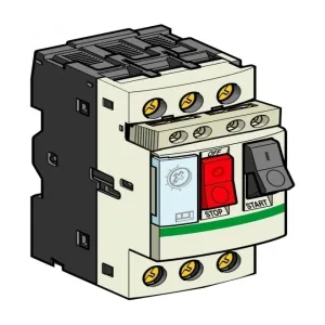 Силовой автомат для защиты двигателя Schneider Electric TeSys GV2 0.4А 3P, термомагнитный расцепитель (ШНАЙДЕР) Силовой автомат для защиты двигателя Schneider Electric TeSys GV2 0.4А 3P, термомагнитный расцепитель (ШНАЙДЕР)