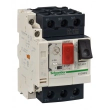 Силовой автомат для защиты двигателя Schneider Electric TeSys GV2 0.63А 3P, термомагнитный расцепитель, GV2ME04AN11TQ