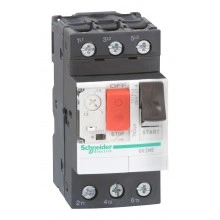 Силовой автомат для защиты двигателя Schneider Electric TeSys GV2 1А 3P, термомагнитный расцепитель
