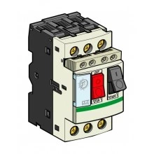 Силовой автомат для защиты двигателя Schneider Electric TeSys GV2 1.6А 3P, термомагнитный расцепитель, GV2ME06AE11TQ