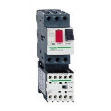 Пускатель Schneider Electric TeSys GV2ME 4А, 1.5кВт 400/24В