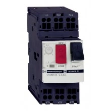 Силовой автомат для защиты двигателя Schneider Electric TeSys GV2 6.3А 3P, термомагнитный расцепитель