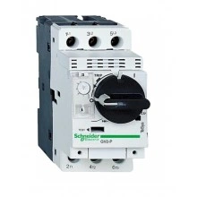 Силовой автомат для защиты двигателя Schneider Electric TeSys GV2 0.63А 3P, термомагнитный расцепитель