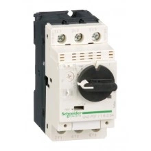 Силовой автомат для защиты двигателя Schneider Electric TeSys GV2 2.5А 3P, термомагнитный расцепитель