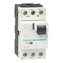 Силовой автомат для защиты двигателя Schneider Electric TeSys GV2 0.4А 3P, термомагнитный расцепитель