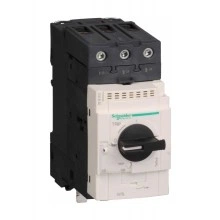 Силовой автомат для защиты двигателя Schneider Electric TeSys GV3 EVERLINK 40А 3P, магнитный расцепитель