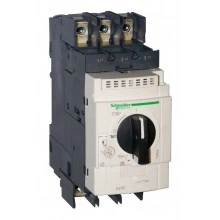 Силовой автомат для защиты двигателя Schneider Electric TeSys GV3 40А 3P, термомагнитный расцепитель