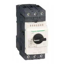 Schneider Electric TeSys GV3P50, автоматический выключатель для защиты двигателя 50 А, 3P, термомагнитный расцепитель