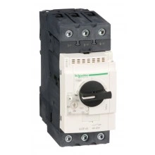 Schneider Electric GV3P65 TeSys GV3 автоматический выключатель для защиты двигателя 65 А, 3P, термомагнитный