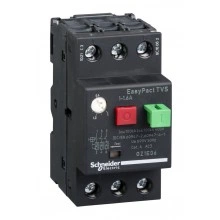 Силовой автомат для защиты двигателя Schneider Electric EasyPact TVS 1.6А 3P, термомагнитный расцепитель