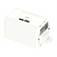 Unica System+ Блок 2xUSB типа A//C белый