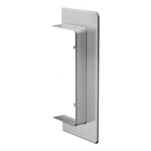 Schneider Electric OptiLine 45 Рамка настенная для 95 x 55 мм под алюминий ISM10255
