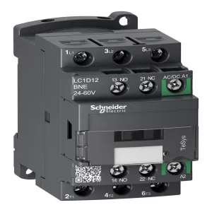 КОНТАКТОР D 3P AC3 440В 12A, КАТУШКА УПР. 24-60В AC/DC, ЗАЖИМ ПОД ВИНТ (ШНАЙДЕР) КОНТАКТОР D 3P AC3 440В 12A, КАТУШКА УПР. 24-60В AC/DC, ЗАЖИМ ПОД ВИНТ (ШНАЙДЕР)