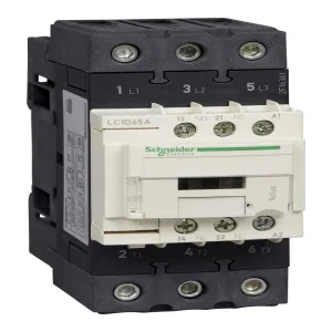 Контактор Schneider Electric TeSys LC1D 3P 65А 400/220В AC 30кВт (ШНАЙДЕР) Контактор Schneider Electric TeSys LC1D 3P 65А 400/220В AC 30кВт (ШНАЙДЕР)
