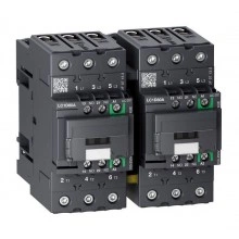 Реверсивный контактор Schneider Electric TeSys D 3P 80А 100В AC//DC 37кВт, LC2D80AKUE