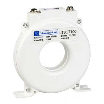 Трансформатор тока Schneider Electric Tesys T 100/1А, кл.т. 5 Трансформатор тока Schneider Electric Tesys T 100/1А, кл.т. 5