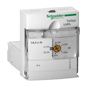 Блок управления с электромагнитным расцепителем Schneider Electric Tesys U 1,25-5А (ШНАЙДЕР) Блок управления с электромагнитным расцепителем Schneider Electric Tesys U 1,25-5А (ШНАЙДЕР)